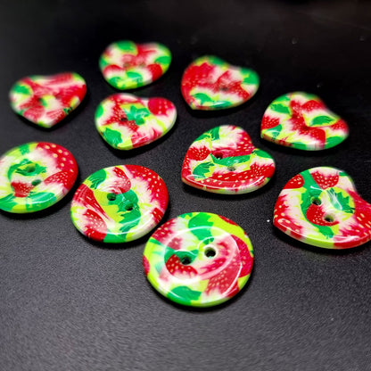 Strawberry Buttons set