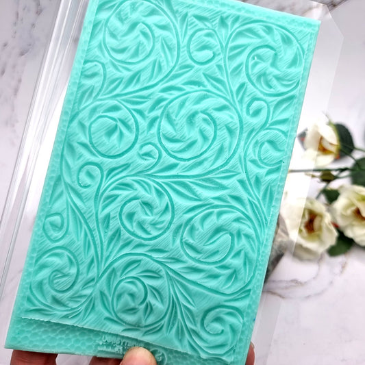 Silicone Texture “Young Fern Leafs - 160x100mm