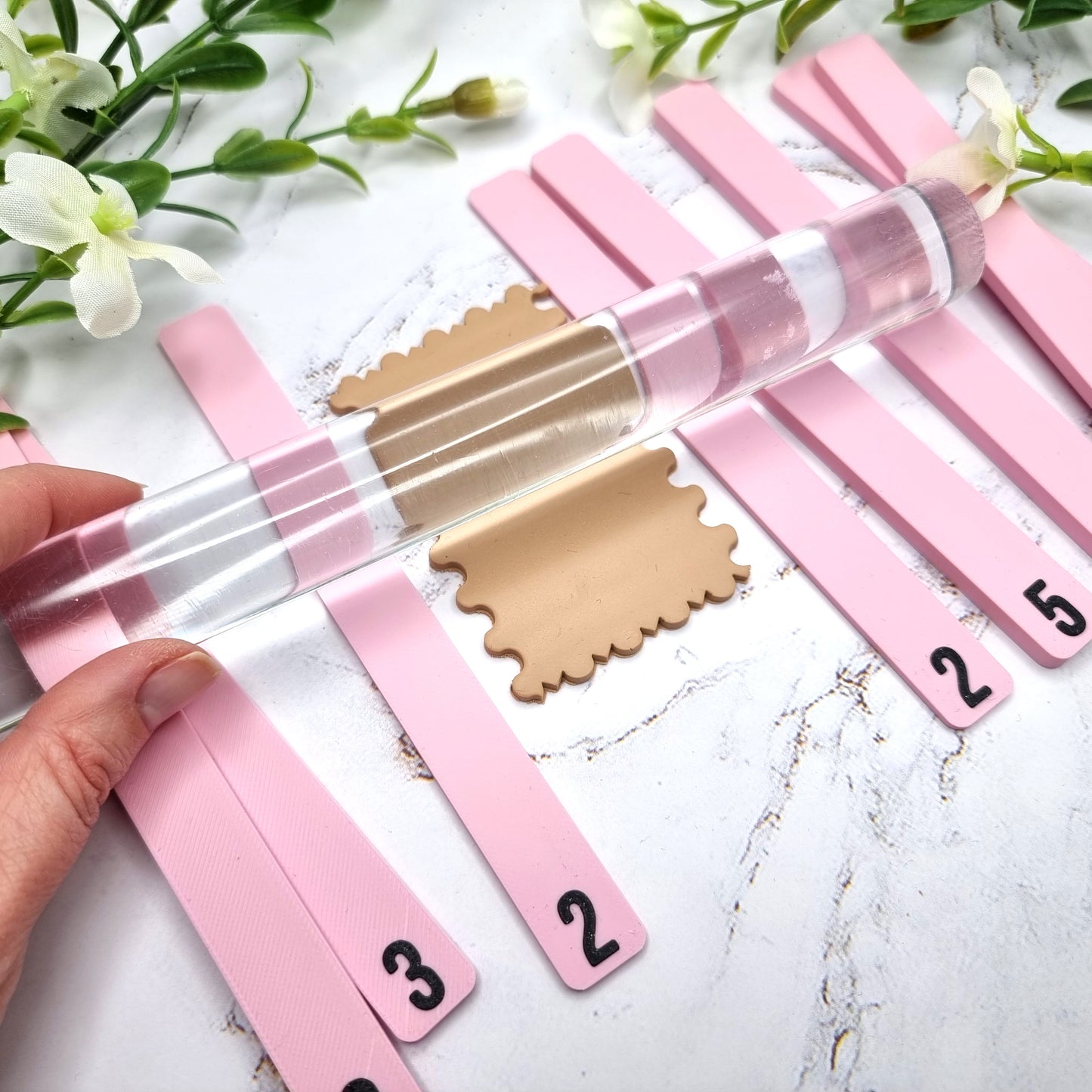 Clay Thickness Stick Rulers - Achieve Perfect, Uniform Clay Thickness Every Time  SweetyBijou Tools   