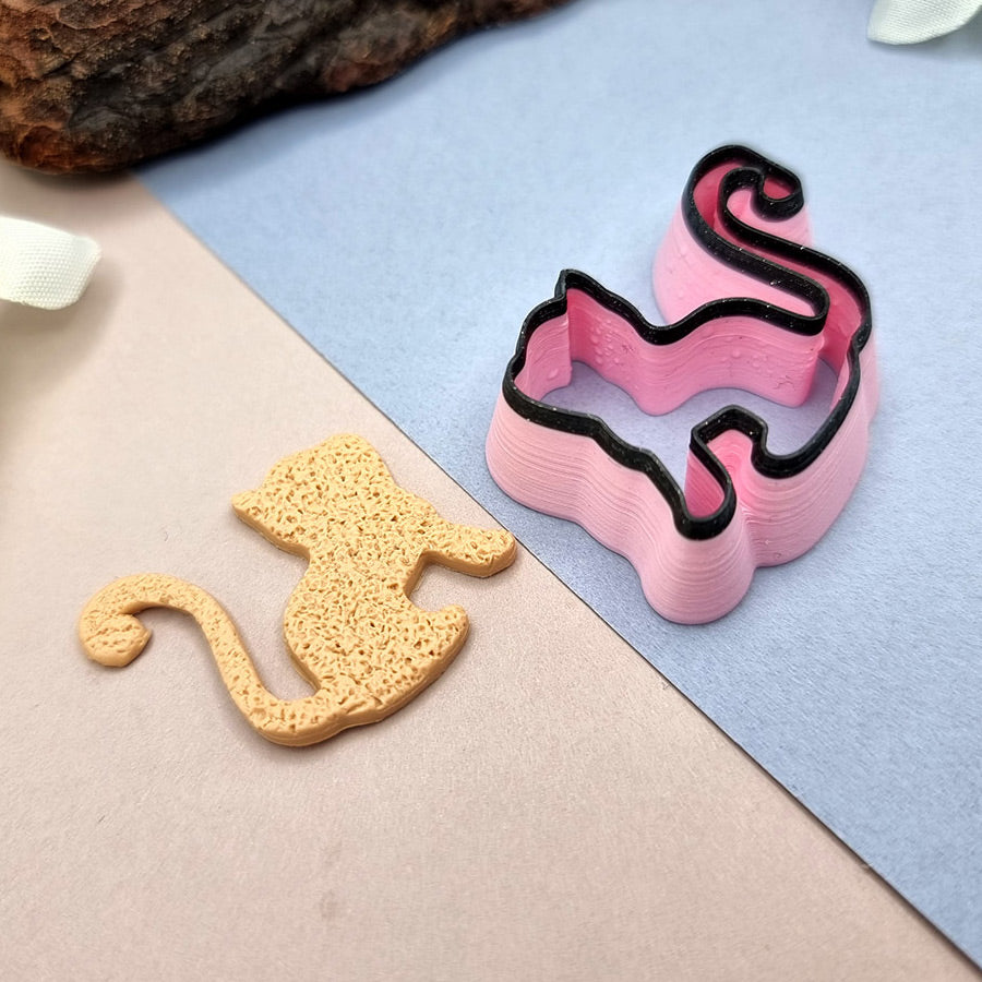 Kitty Polymer Clay Cutter