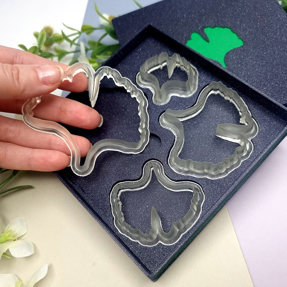 Gingko Leaves – Magic Forest Cutters #10 Resin Cutter SweetyBijou Tools   