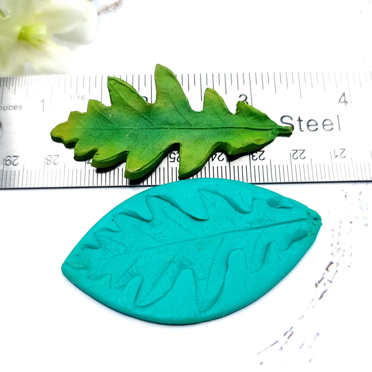 Natural Real Oak Leaf #1, 6cm Silicone Mold SweetyBijou Tools   