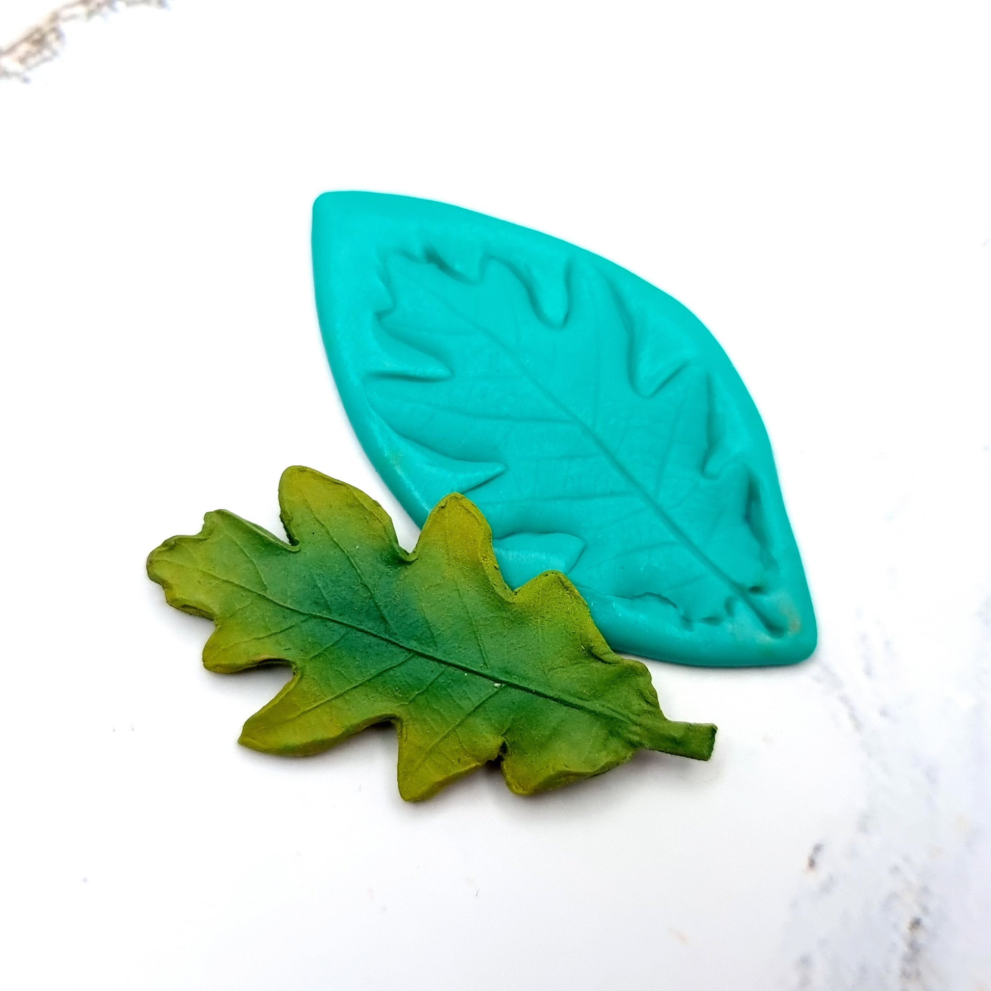 Natural Real Oak Leaf #6, 4cm Silicone Mold SweetyBijou Tools   