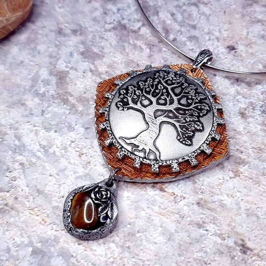 Tree Pendant Pendant SweetyBijou Jewelry Default Title  