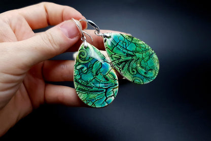 Faux Ceramic Earrings Earrings SweetyBijou Jewelry   