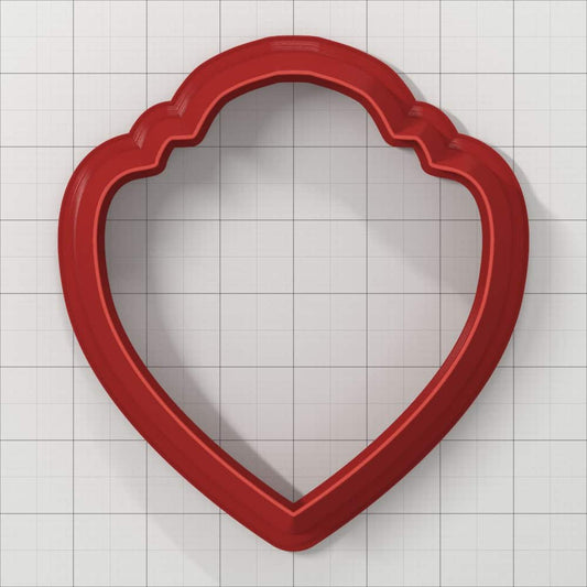 Wavy Heart Clay Cutter Plastic Cutters SweetyBijou Tools   