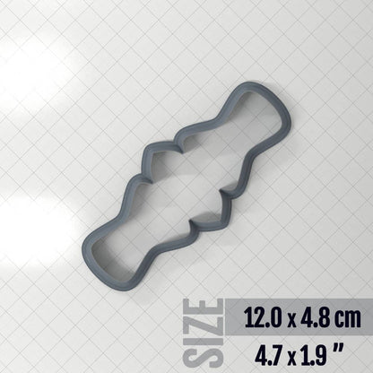 Bracelet #11 - Clay Cutter Plastic Cutters SweetyBijou Tools 12.0 x 4.8 cm  