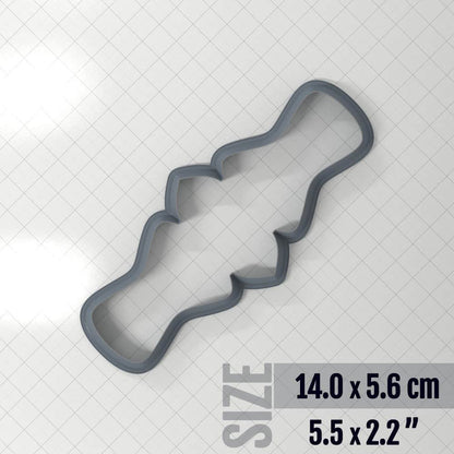 Bracelet #11 - Clay Cutter Plastic Cutters SweetyBijou Tools 14.0 x 5.6 cm  