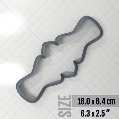 Bracelet #11 - Clay Cutter Plastic Cutters SweetyBijou Tools 16.0 x 6.4 cm  