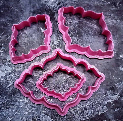 Cloud-Shaped Clay Cutters Plastic Cutters SweetyBijou Tools   