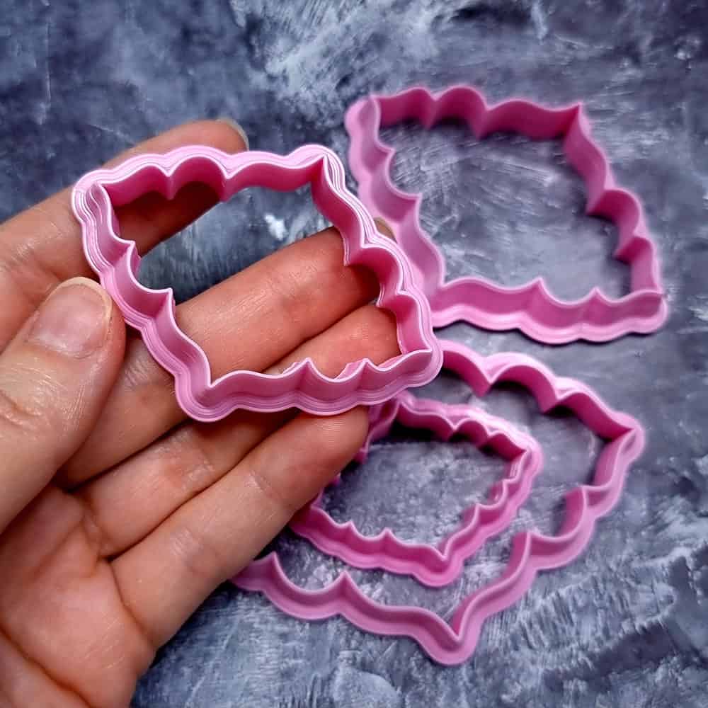 Cloud-Shaped Clay Cutters Plastic Cutters SweetyBijou Tools   