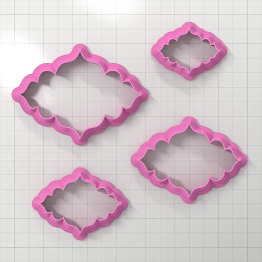 Cloud-Shaped Clay Cutters Plastic Cutters SweetyBijou Tools   