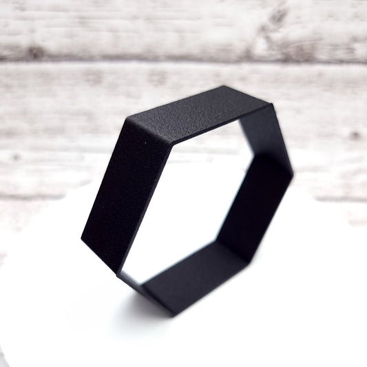 Hexagon Bracelet Blank - 2cm