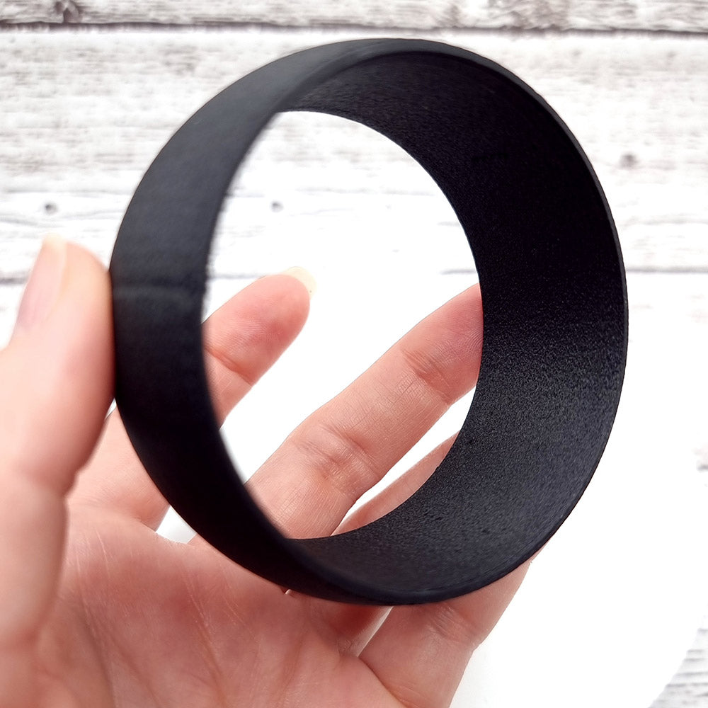 Light Convex Bracelet Blank – 3cm Bakeable Blanks SweetyBijou Tools 55mm / 2.16"  