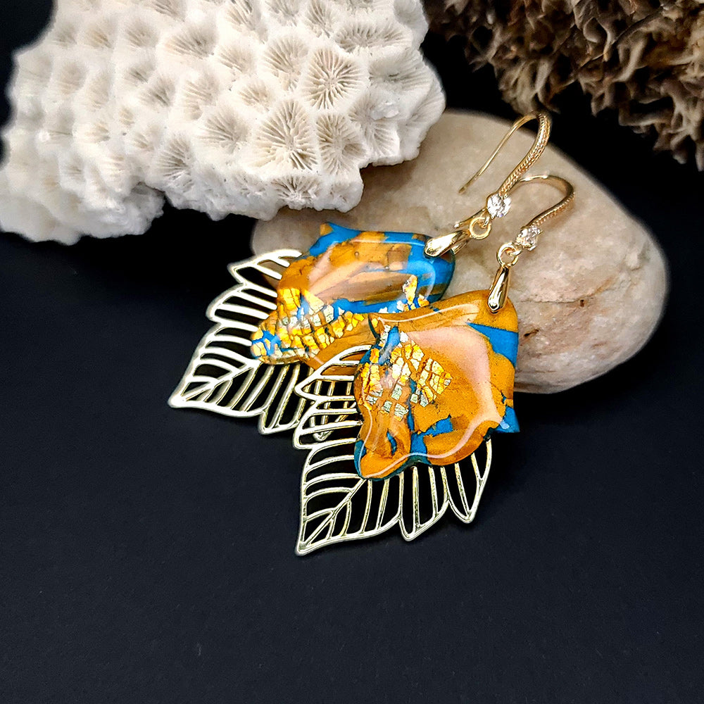 Romantic Earrings "Ice and Flame" Earrings SweetyBijou Jewelry Default Title  