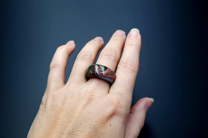 "The Swirl" Ring Ring SweetyBijou Jewelry   