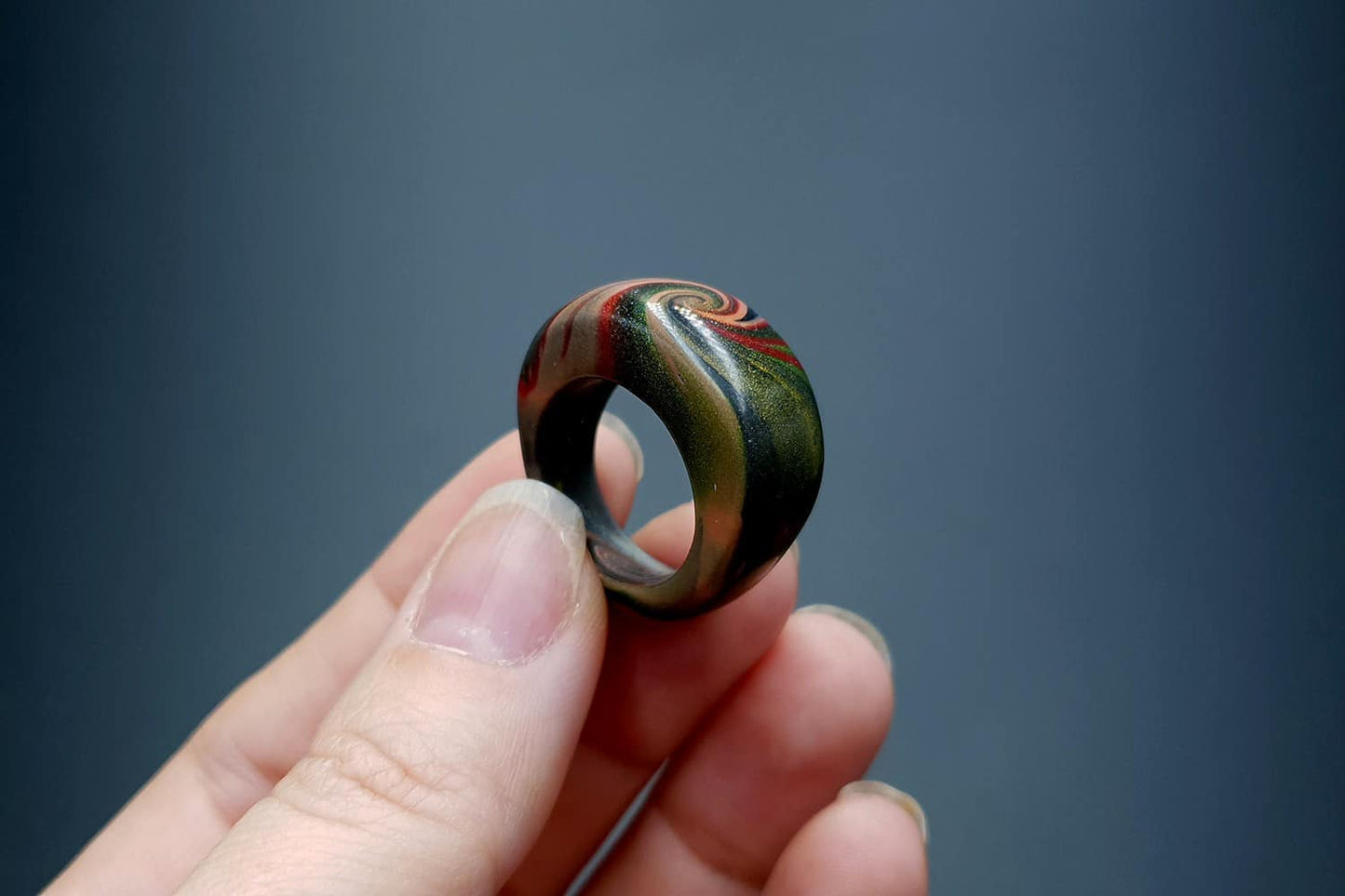 "The Swirl" Ring Ring SweetyBijou Jewelry   